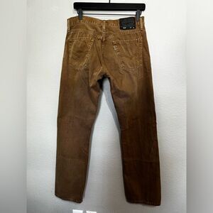 Vintage Levis 514 Brown Straight Leg Pants 32x33